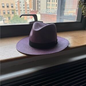 Rag & Bone Panama hat Navy size Small